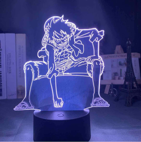 Lampe 3D One piece Luffy