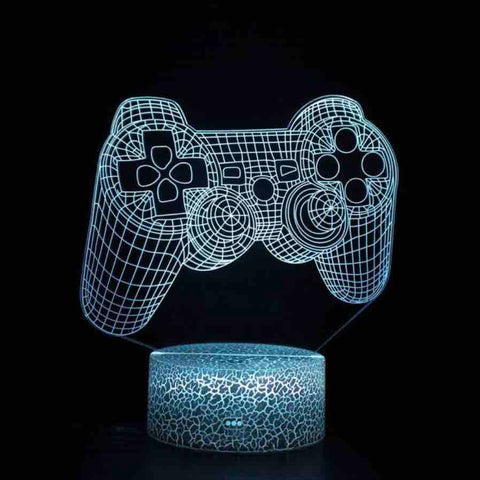 Lampe 3D <br> Manette PS4