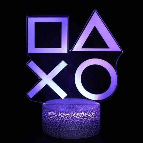 Lampe 3D <br> Sony PS5