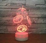 Lampe 3D BB8