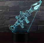 Lampe 3D Fortnite Lance-Roquette vert