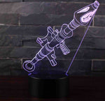 Lampe 3D Fortnite Lance-Roquette violet