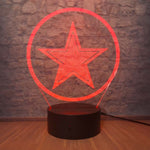 Lampe 3D Marvel Avengers Étoile