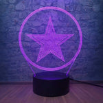 Lampe 3D Marvel Étoile