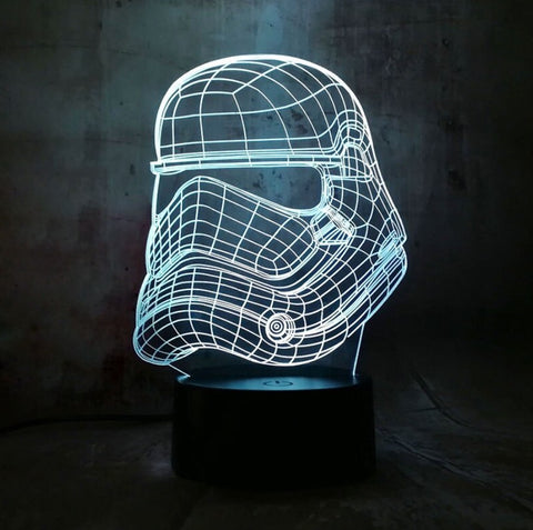 Lampe 3D Stormtrooper