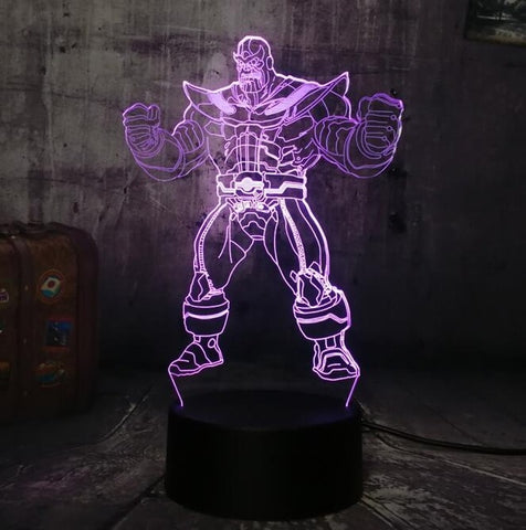 Lampe 3D Thanos