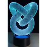 Lampe 3D hologramme futuriste 