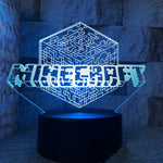 Lampe 3D Minecraft logo
