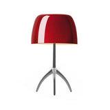 Lampe de table italienne Foscarini rouge