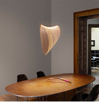 Lampe suspendue en Bois de Style Postmoderne Minimaliste et Design