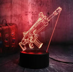 Lampe 3D Fornite SCAR