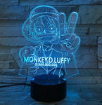 Lampe 3D One Piece Luffy Récompense