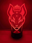 lampe 3d fortnite Kitsune masque rouge