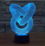 Lampe 3D hologramme futuriste