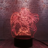 Lampe 3D Death Note Ryuk rouge