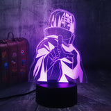 Lampe 3D Uchiha Sasuke violet