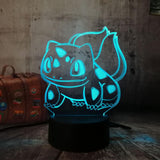 Lampe 3D Pokémon bulbizarre