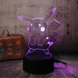 Lampe 3D <br> Pokémon Pikachu 1