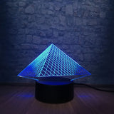 Lampe 3D monument pyramide Égypte 