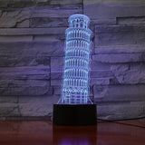 Lampe 3D monument tour de pise