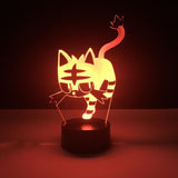 Lampe 3D Pokemon Matoufeu
