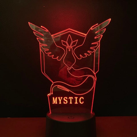Lampe 3D Pokémon GO Mystic