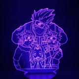 Lampe 3D Naruto Sasuke Sakura équipe 7