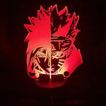 Lampe 3D Naruto Sasuke