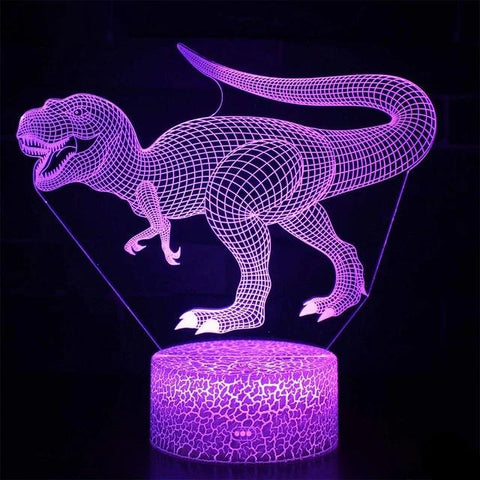 Lampe 3D Velociraptor