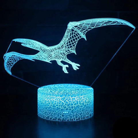 Lampe 3D Pterosaure