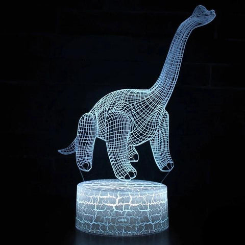 Lampe 3D <br> Dinosaure Brachiosaure