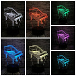Lampe 3D collection music 