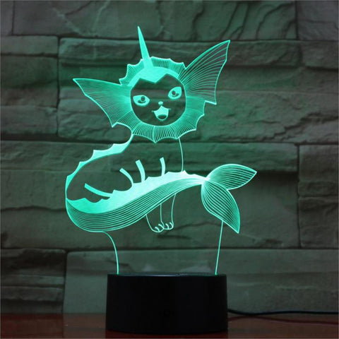 Lampe 3D Pokemon Aquali