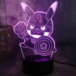 Lampe 3D Pikachu avenger 