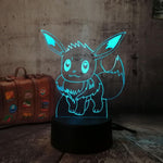 Lampe 3D Evoli pokémon
