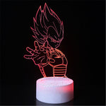 Lampe 3D <br> Dragon Ball Z Végéta