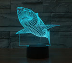 Lampe 3D Requin