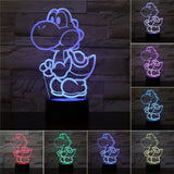 Lampe 3D Super Mario Yoshi