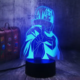 Lampe 3D Uchiha Sasuke Bleu