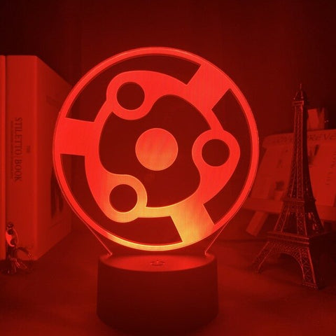 Lampe 3D Naruto Sharigan Éternel Madara™