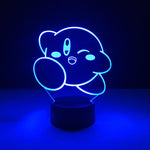 Lampe Kirby bleue