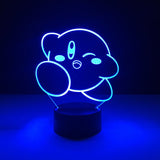 Lampe Kirby bleue