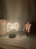 Lampe 3D Manette PS4 blanc