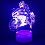 Lampe 3D Fast and Furious 9 Moto