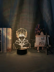 Lampe 3D Tokyo Ghoul Ken Kaneki blanc