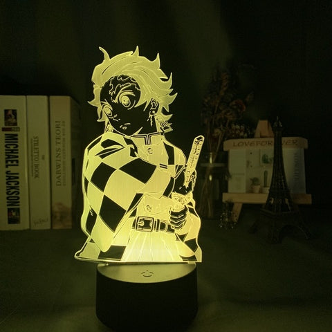 Lampe 3D <br> Demon Slayer Tanjirô