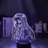 Lampe 3D Demon Slayer Nezuko blanc