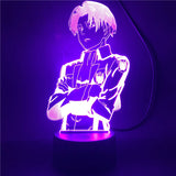 Lampe 3D Attaque Des Titans Levi