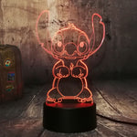  Lampe 3D Lilo et Stitch Disney