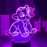 Lampe design 3D Roi Lion